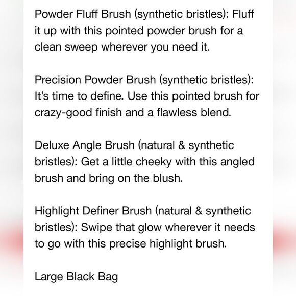 Morphe Face The Beat 5-PC Brush Collection & Bag - Picture 10 of 11